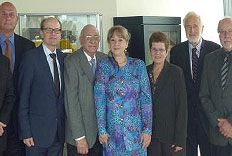 New Cuba Ambassador To Switzerland Visiting Intertabak AG  