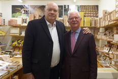 Cuban Minister of Foreign Trade and Foreign Investment, Hon. Mr. Rodrigo Malmierca, visit La Casa del Habano of Zürich.  